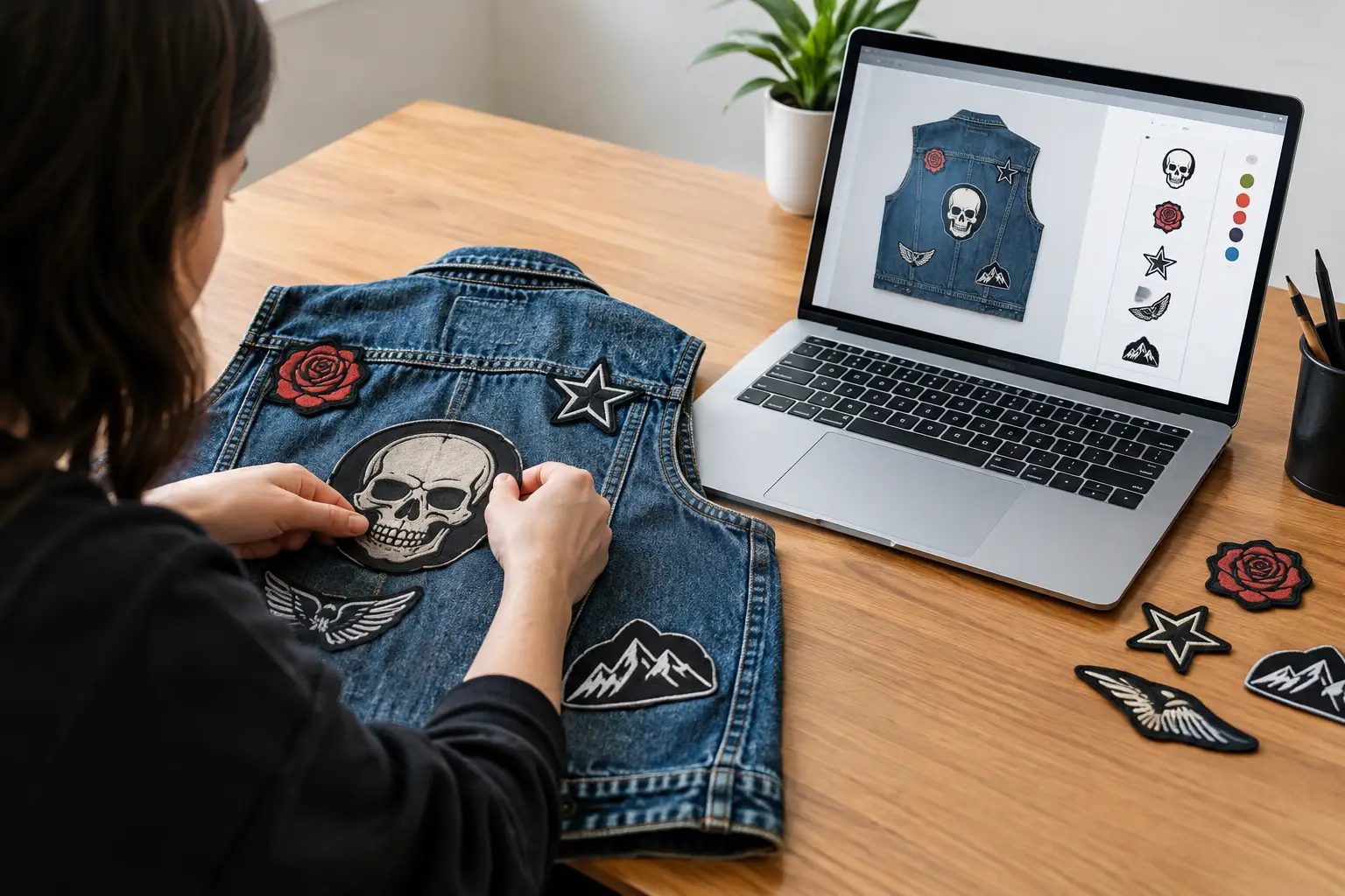 How to Design a Battle Jacket Online Free
